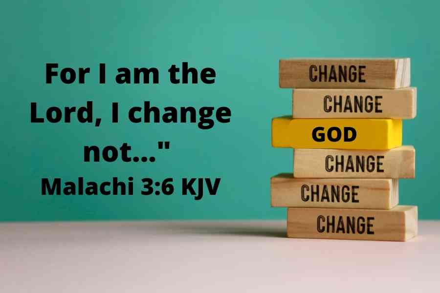 The Unchanging Nature God