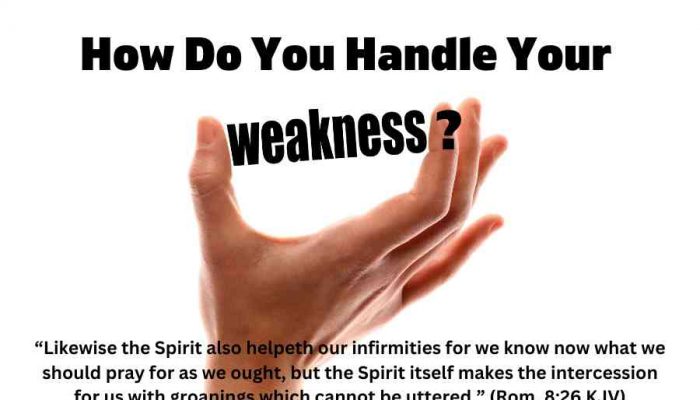 How Do You Handle Your Weaknesses?