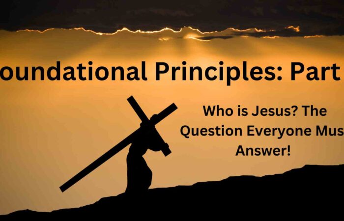 Foundational Principles: Part 1