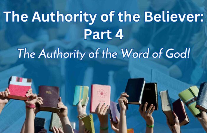 The Authority of the Believer: Part 4