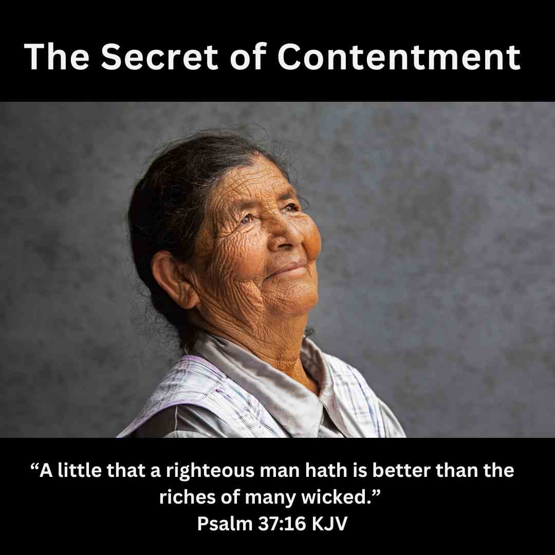 The Secret  of Contentment