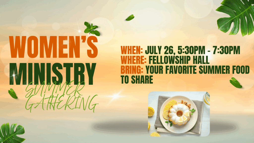 Ladies Summer Potluck